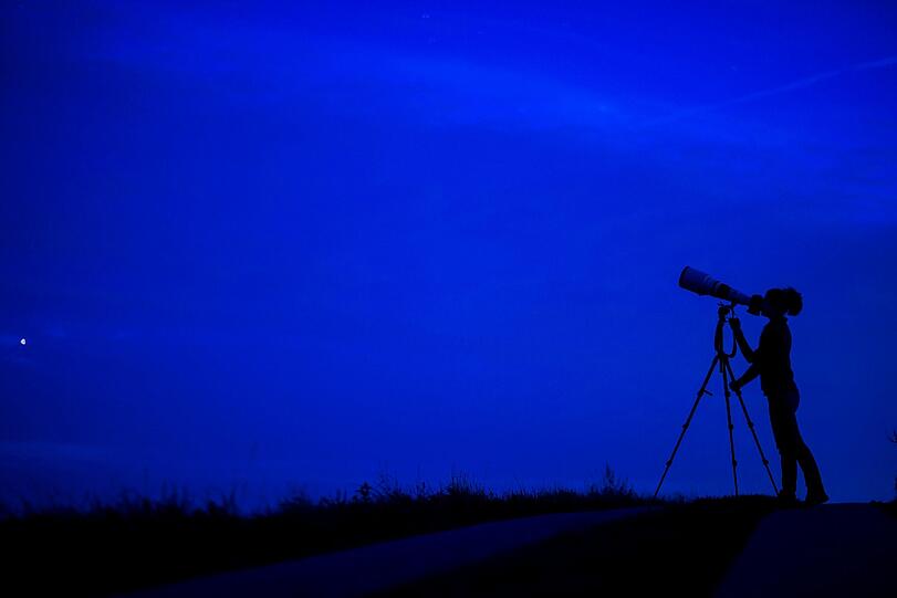 Sternschnuppen-Nacht über Deutschland: Die Bilder aus der Nacht von Mittwoch auf Donnerstag.
