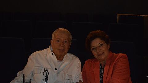 Letztes Bild: Stockinger mit Monika Baumgartner vor drei Wochen.