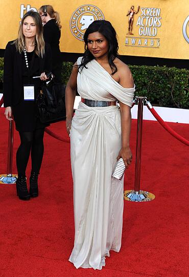 Genauso wie Mindy Kaling.