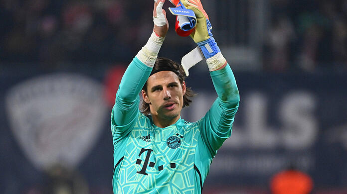Yann Sommer feierte am Freitagabend sein Debüt für den FC Bayern.