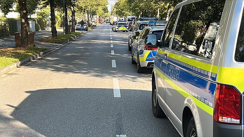 Das Gebiet ist weiträumig abgesperrt.