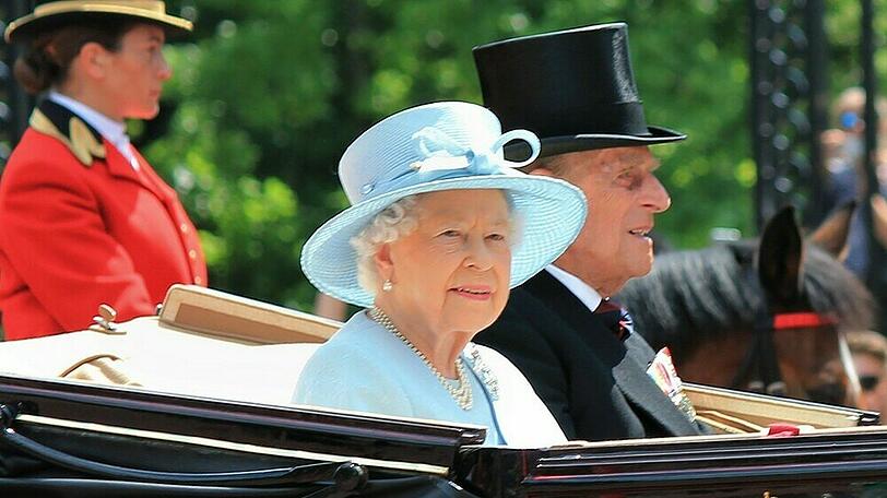 Queen Elizabeth II. und Prinz Philip sind nach Windsor gezogen