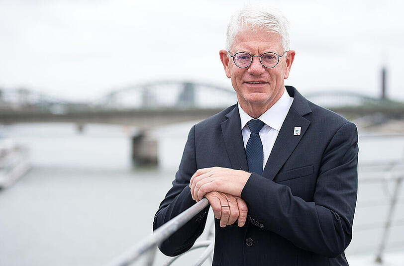 DEB-Präsident Franz Reindl: "Ich bin froh, dass wir wettkampffähig antreten können."
