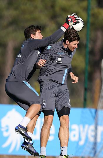 Die Bilder vom Dienstagstraining der Löwen in Troia.
