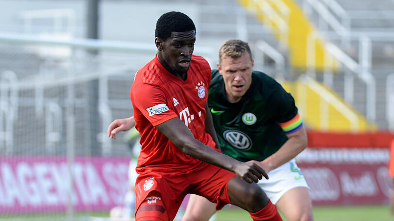 Torjäger des FC Bayern II: Kwasi Okyere Wriedt (li.).