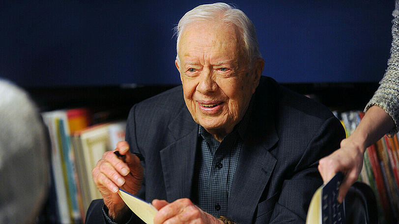 Jimmy Carter befindet sich derzeit im Krankenhaus