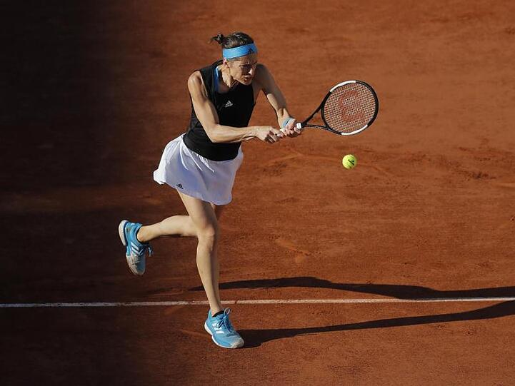 Schaffte es in Paris nichts in Achtelfinale: Andrea Petkovic.