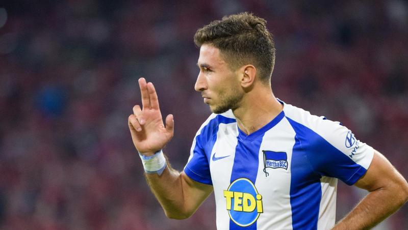 Herthas Marko Grujic. Foto: Matthias Balk/dpa/Archivbild Herthas Marko Grujic. Foto: Matthias Balk/dpa/Archivbild