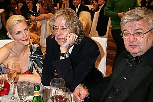 Nadja Auermann, Bob Geldof und Joschka Fischer
