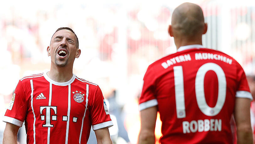 Die Bayern-Stars Franck Ribéry und Arjen Robben sind laut Kicker-Rangliste die besten offensiven Außenbahnspieler der Rückserie - mit einem kleinen, feinen Unterschied.