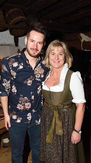 Johannes Strate mit Trixi Moser (Stanglwirt)