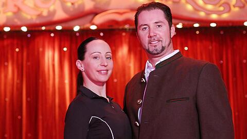 Zwei, die den Circus Krone seit Jahren prägen: Jana Lacey-Krone mit ihrem Ehemann Martin Lacey - jetzt sind sie auch die Zirkus-Chefs.
