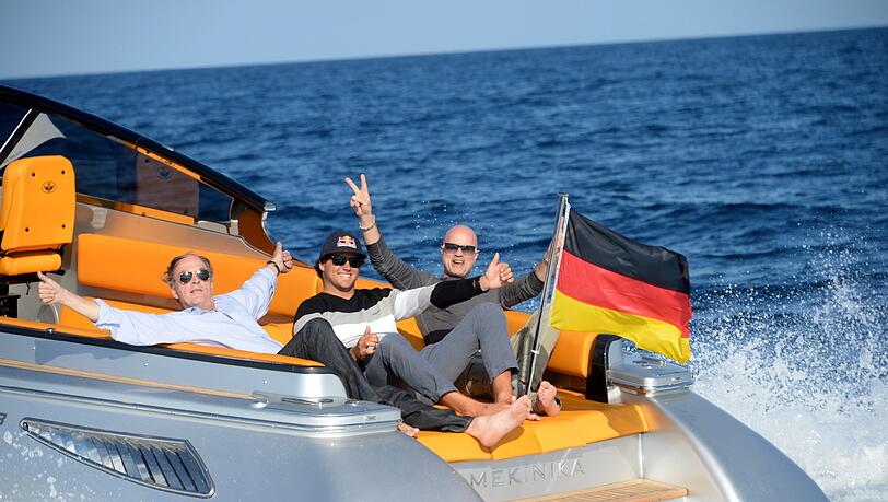 Herbert Knaup, Philipp Köster und Christian Berkel. Herbert Knaup, Philipp Köster und Christian Berkel.
