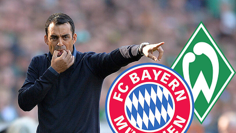 Bremens Trainer Robin Dutt glaub an eine Chance seines SVW gegen den FC Bayern München. Bremens Trainer Robin Dutt glaub an eine Chance seines SVW gegen den FC Bayern München.
