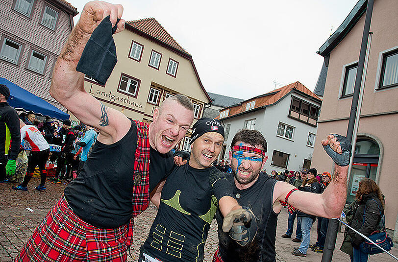 Der Hindernislauf für die ganz Harten: Bilder vom Braveheart-Battle 2016 in Bischofsheim a.d. Rhön.