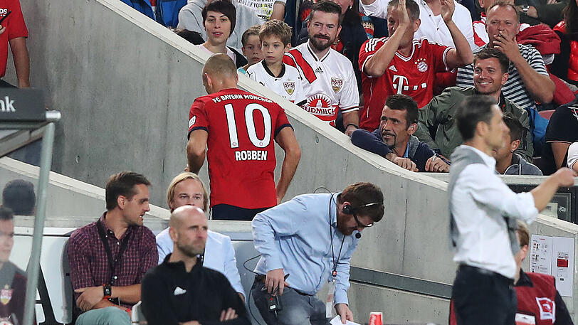 Tempodribbler des FC Bayern: Arjen Robben.