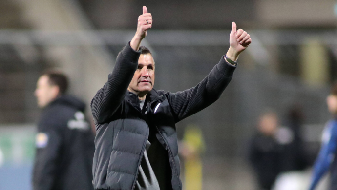 Daumen hoch vom Trainer: Michael Köllner findet den Derby-Vorstoß von Hasan Ismaik grundsätzlich nicht verkehrt.