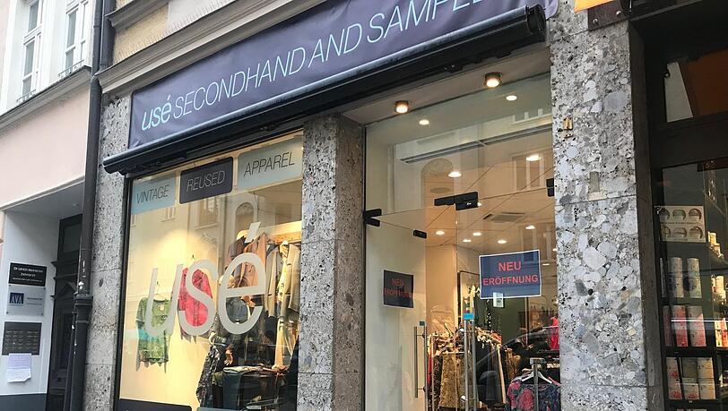 Gerade auf Nummer 36 neu eröffnet: der Secondhandladen Usé. Gerade auf Nummer 36 neu eröffnet: der Secondhandladen Usé.