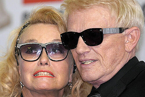 Sind umgezogen: Heino und Hannelore