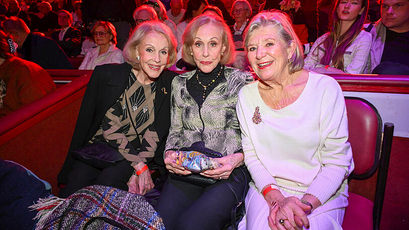 Alice und Ellen Kessler mit Jutta Speidel