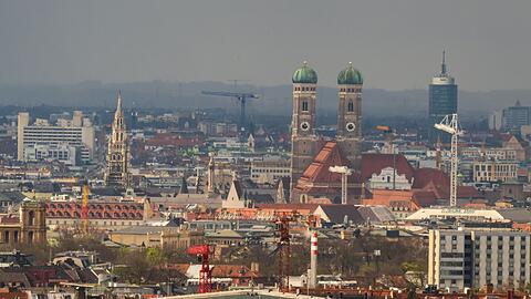München hat nur wenige hohe Gebäude– das hat Gründe. (Archivbild)
