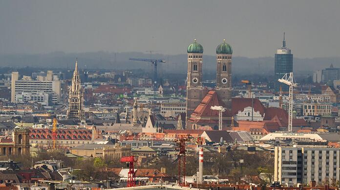 München hat nur wenige hohe Gebäude– das hat Gründe. (Archivbild)