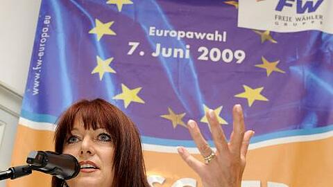 Die Nummer eins der Freien Wähler für Europa: Gabriele Pauli