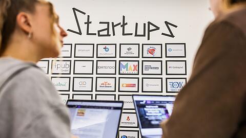 Start-ups in Europa wachsen, ringen aber mit Bürokratie. (Archivbild)