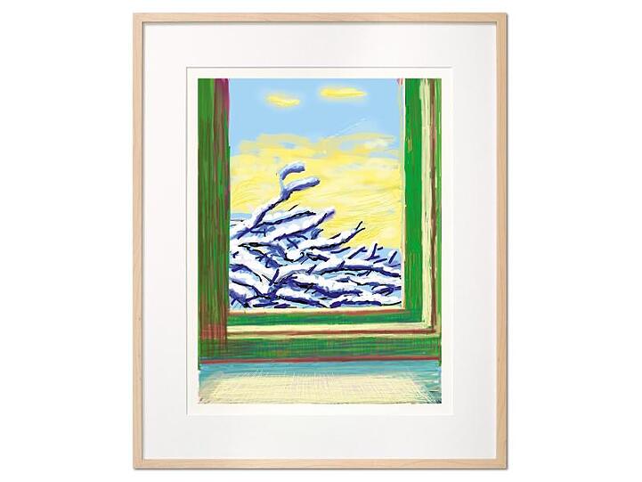 Winter ist's: Art Edition von David Hockney.
