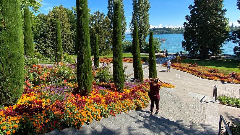 Auch ein Besuch auf der Insel Mainau kostet Eintritt.
