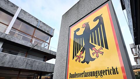Das Bundesverfassungsgericht in Karlsruhe.