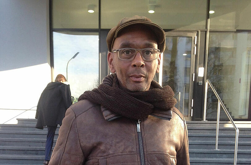 Pierre Sanoussi-Bliss gestern in München.