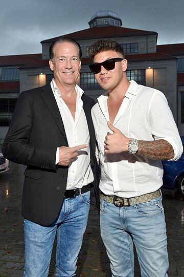 Kay One mit Vater Oliver