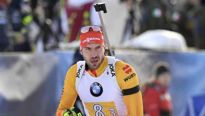 Arnd Peiffer kam beim Massenstartrennen in Frankreich als Siebter ins Ziel. Arnd Peiffer kam beim Massenstartrennen in Frankreich als Siebter ins Ziel.