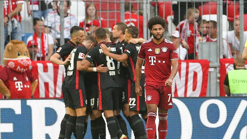 Der FC Bayern verliert gegen Eintracht Frankfurt mit 1:2.