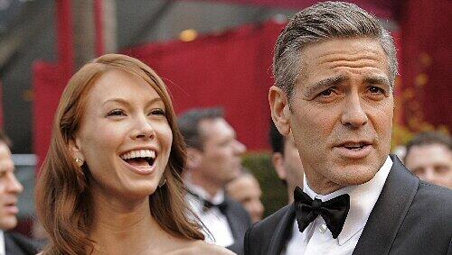 George Clooney und Sarah Larson George Clooney und Sarah Larson