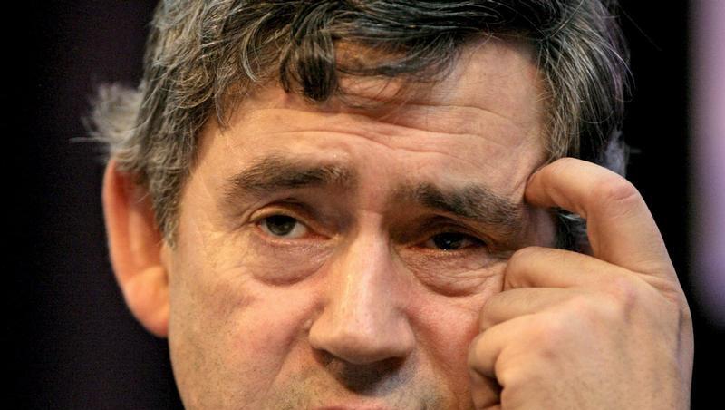 Unter Druck: Britischer Premier Gordon Brown Unter Druck: Britischer Premier Gordon Brown