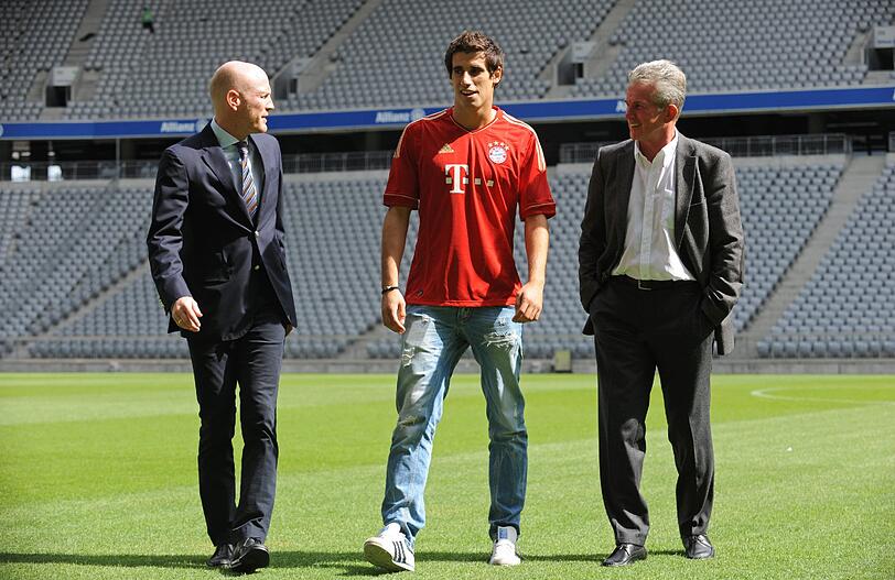 Am Donnerstag um 11.00 Uhr wurde Javier Martínez offiziell vorgestellt. Die Bilder aus der Allianz Arena.