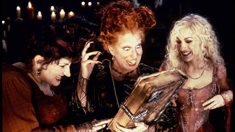 Die Hexenschwestern aus der Fantasy-Komödie "Hocus Pocus"