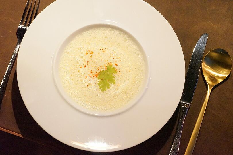 Im La Boheme kann man die Suppe auch mit goldenem Löffel bekommen.