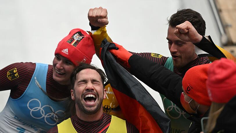 Die deutschen Rodler holten in China vier Gold- und zwei Silbermedaillen.