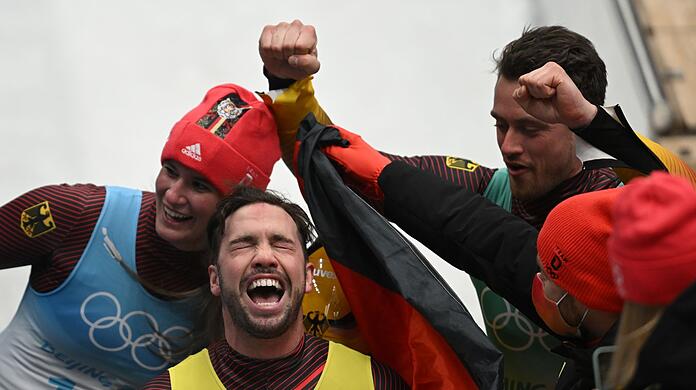 Die deutschen Rodler holten in China vier Gold- und zwei Silbermedaillen.