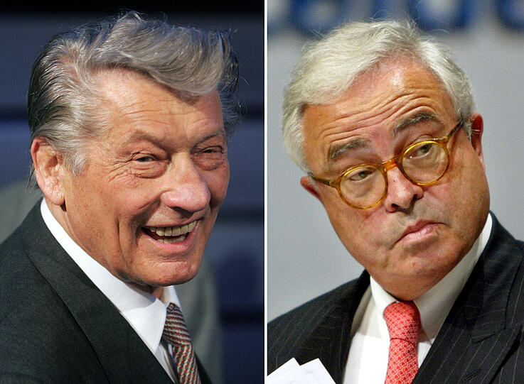 Der eine sagt, der andere sei schuld: Leo Kirch vs. Rolf Breuer