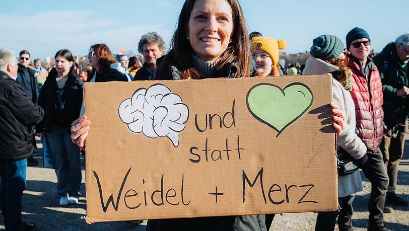 Katha Scheiner möchte auf der Demo Farbe bekennen.