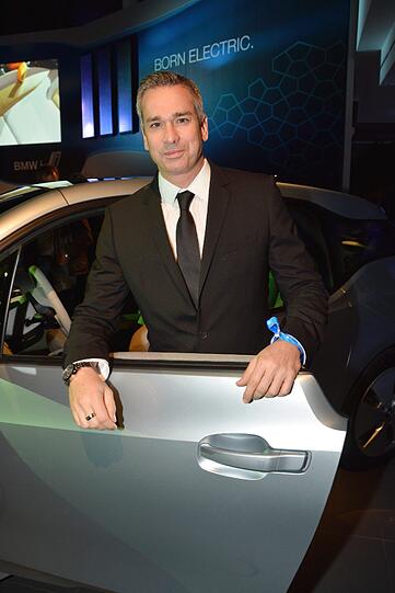 Promis bei der i3-Premiere von BMW