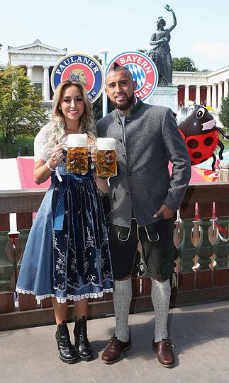 Vidal mit Ehefrau Maria Theresa