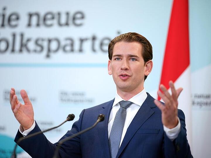 Sebastian Kurz, Ex-Kanzler und ÖVP-Vorsitzender, will mit den Grünen über eine Koalition verhandeln.