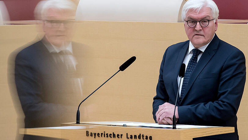 Frank-Walter Steinmeier ist am Mittwoch zu Besuch in München. Frank-Walter Steinmeier ist am Mittwoch zu Besuch in München.