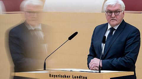 Frank-Walter Steinmeier ist am Mittwoch zu Besuch in München.