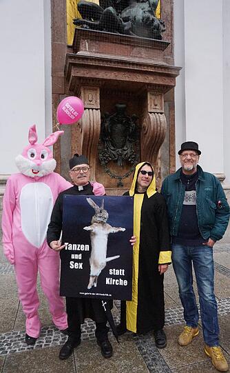 Die Aktion gegen das Tanzverbot an den stillen Tagen.